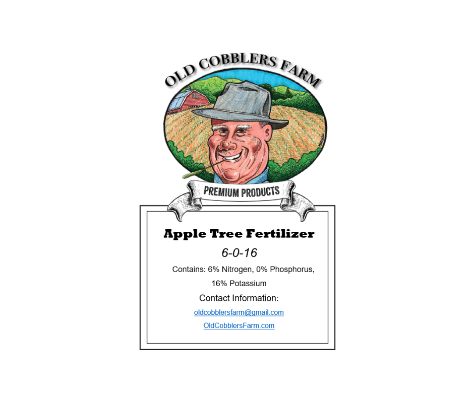 Apple Tree Fertilizer 5lbs by Old Cobblers Farm