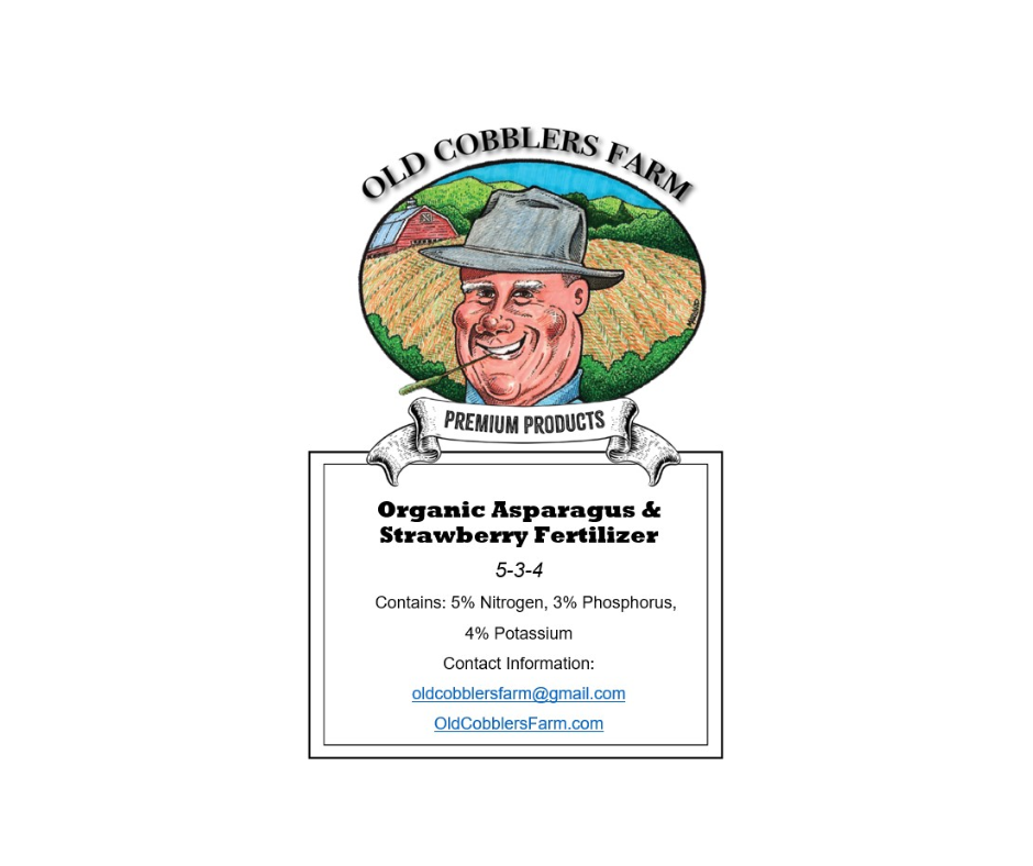 Organic Asparagus-Strawberry Fertilizer 15 lbs. by Old Cobblers Farm