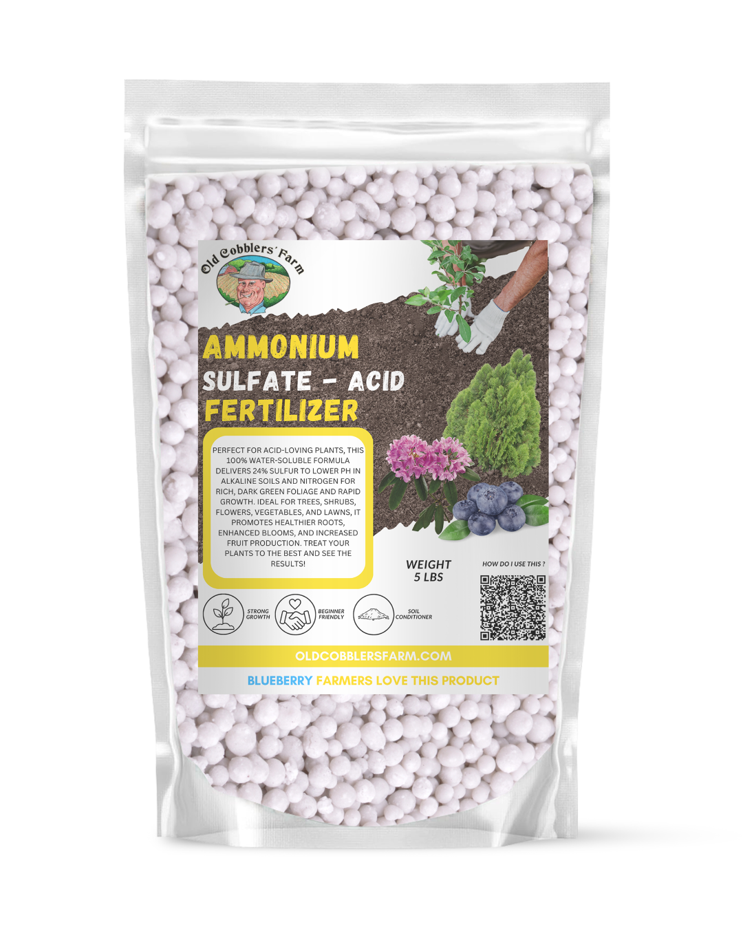 Ammonium Sulfate - Acid Fertilizer by Old Cobblers Farm