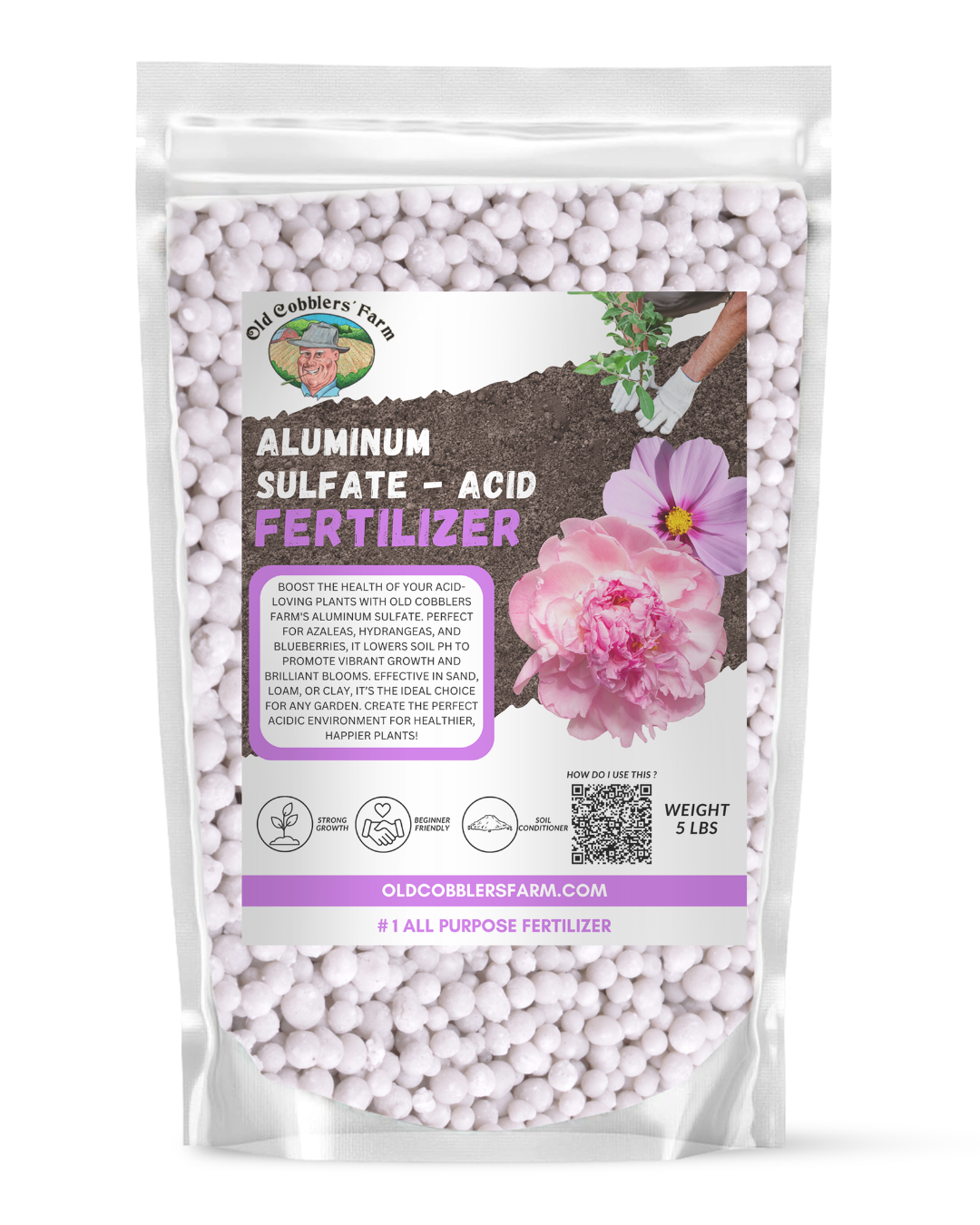 Aluminum Sulfate - Acid Fertilizer by Old Cobblers Farm