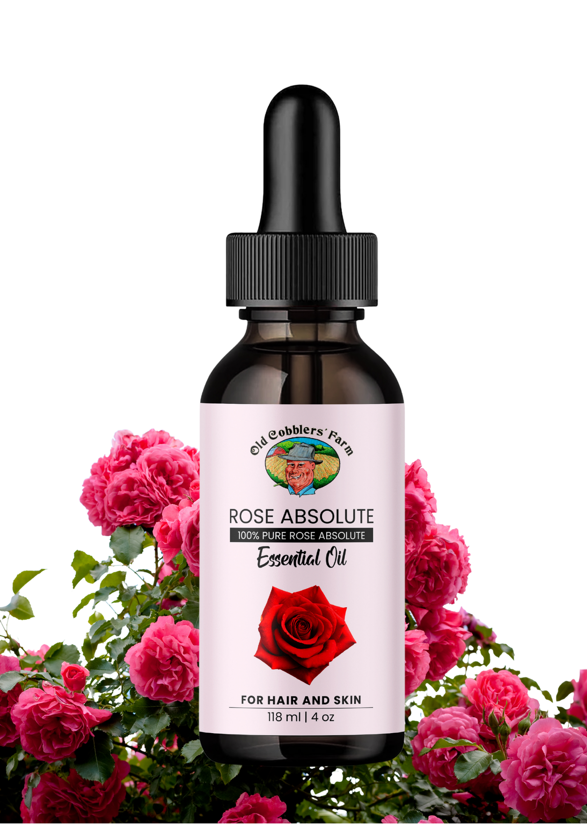 Absolute Rose Oil by Old Cobblers Farm