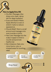 Emu Essential Oil By Old Cobblers Farm