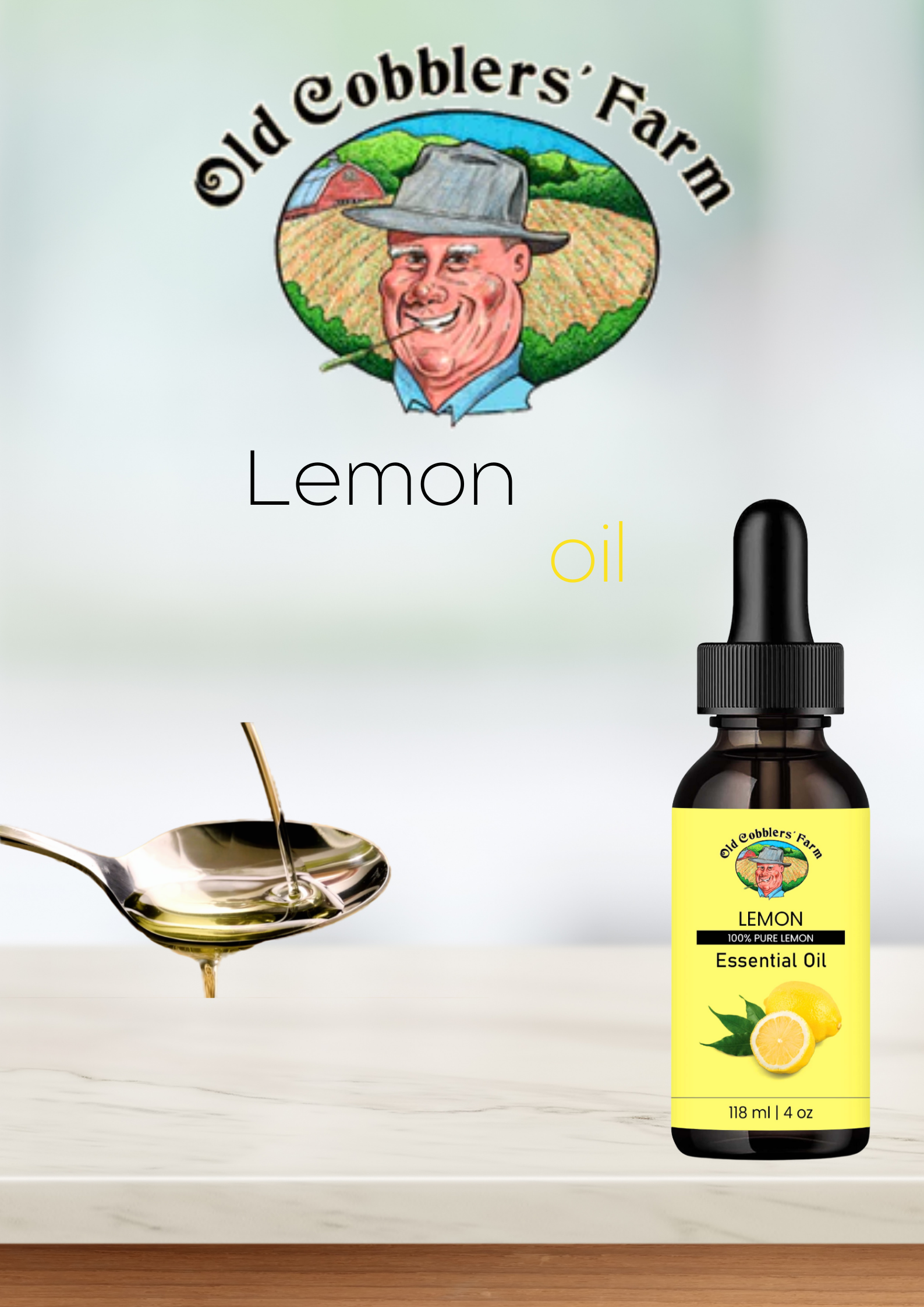 Lemon Essential Oil by Old Cobblers Farm