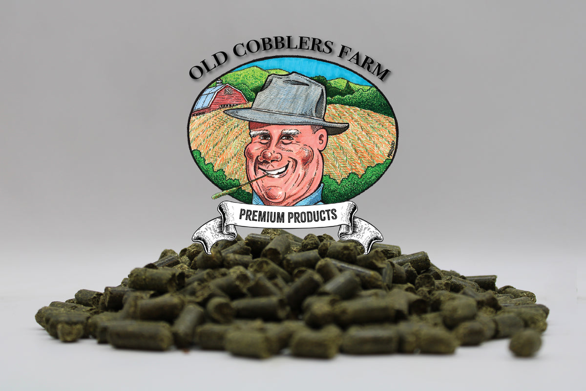 Alfalfa Pellets Animal Feed by Old Cobblers Farm