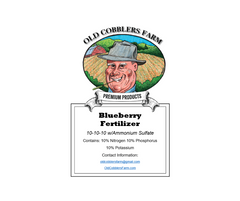 Blueberry Mix Fertilizer by Old Cobblers Farm