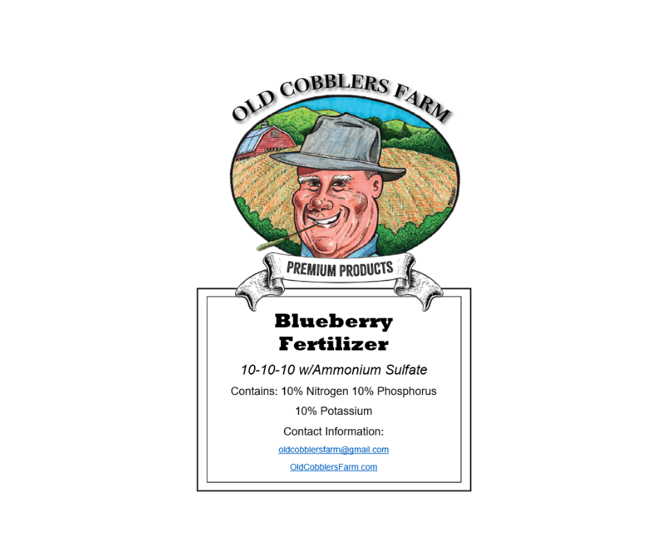 Blueberry Mix Fertilizer 10lbs by Old Cobblers Farm
