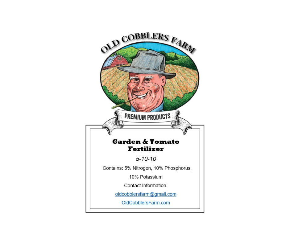 Garden & Tomato Fertilizer by Old Cobblers Farm