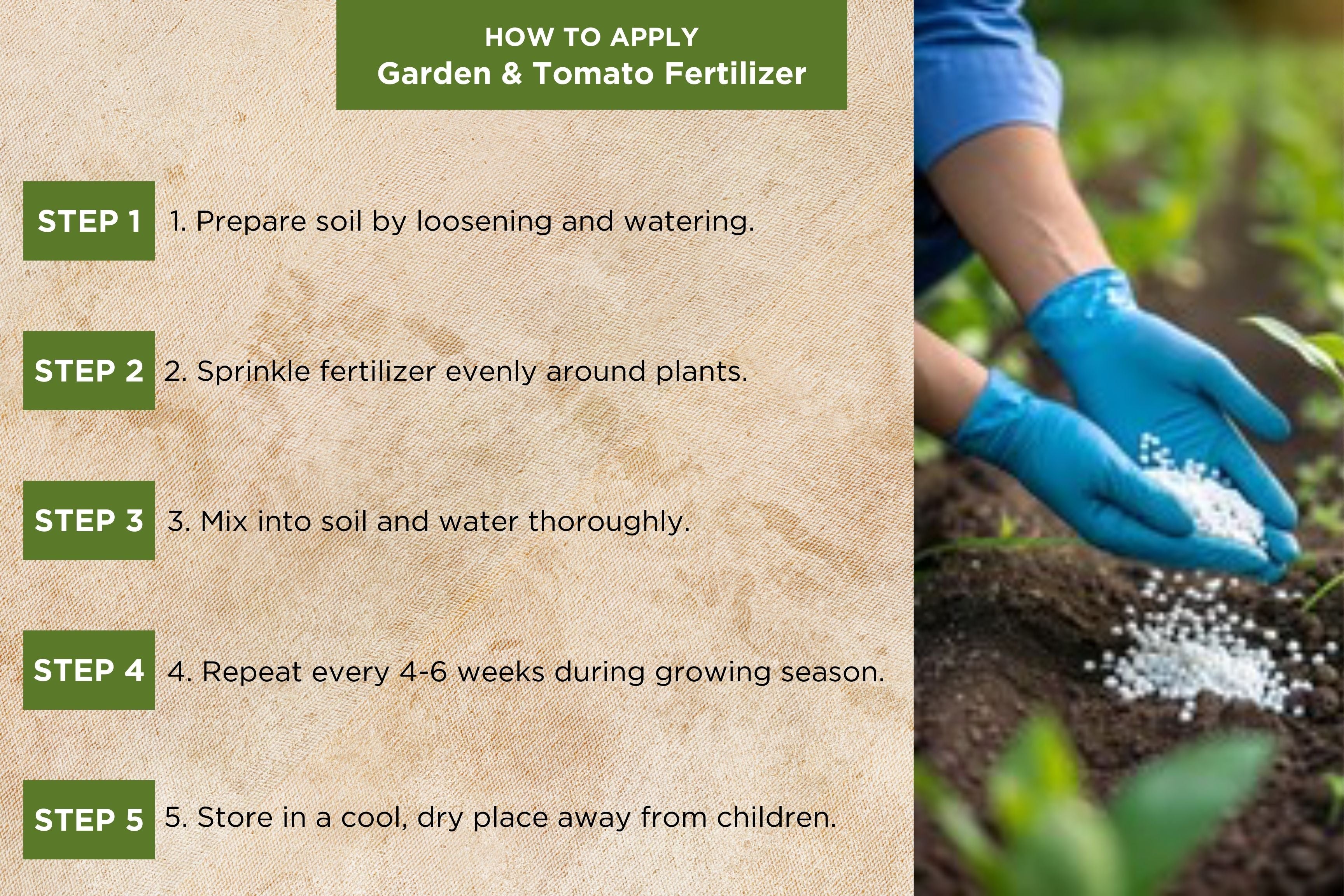 Garden & Tomato Fertilizer by Old Cobblers Farm