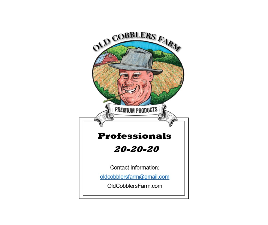 Professional 20-20-20 All-Purpose Fertilizer by Old Cobblers Farm