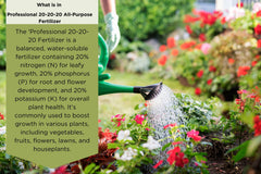 Professional 20-20-20 All-Purpose Fertilizer by Old Cobblers Farm