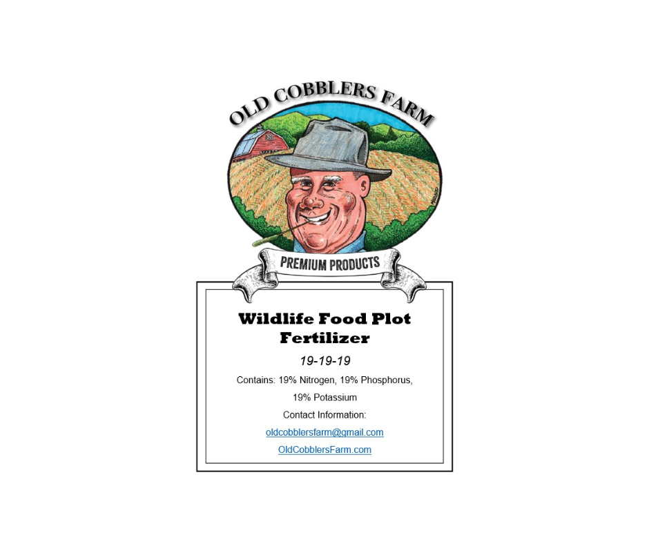 Whitetail Deer & Wildlife Food Plot Fertilizer 10 lbs. by Old Cobblers Farm