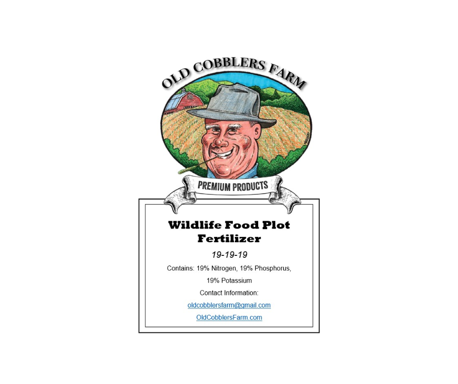 Whitetail Deer & Wildlife Food Plot Fertilizer by Old Cobblers Farm