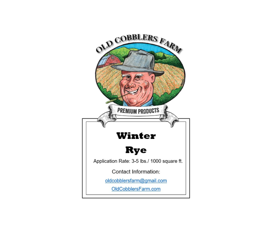 Winter Rye Grass Seed 1lb by Old Cobblers Farm